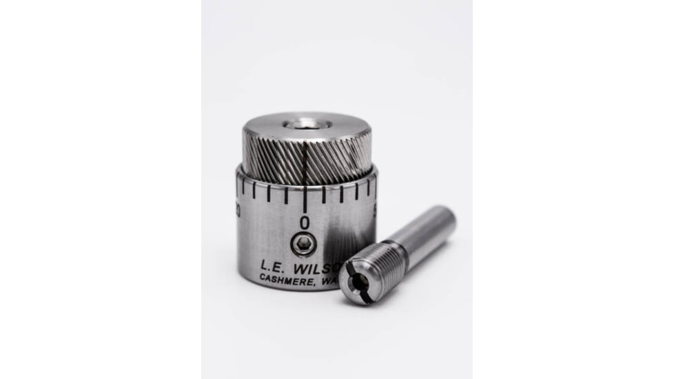 L.E. Wilson Micro Bullet Seater Cap, Stainless Steel, SBSC-MIC