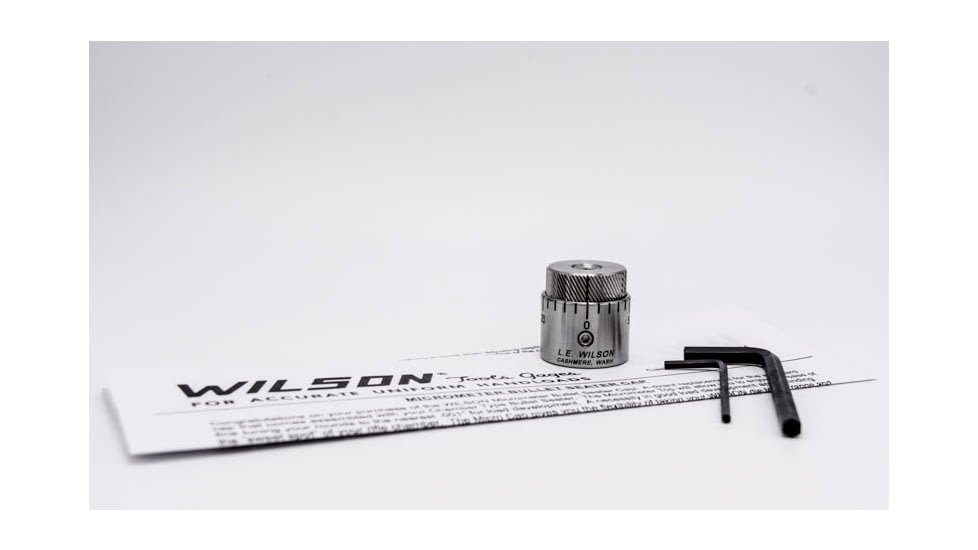 L.E. Wilson Micro Bullet Seater Cap