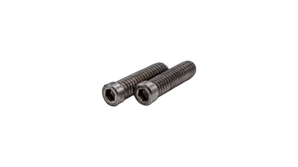 L.E. Wilson N.D. Screws F/Caps 2, Silver, ND-SSCR