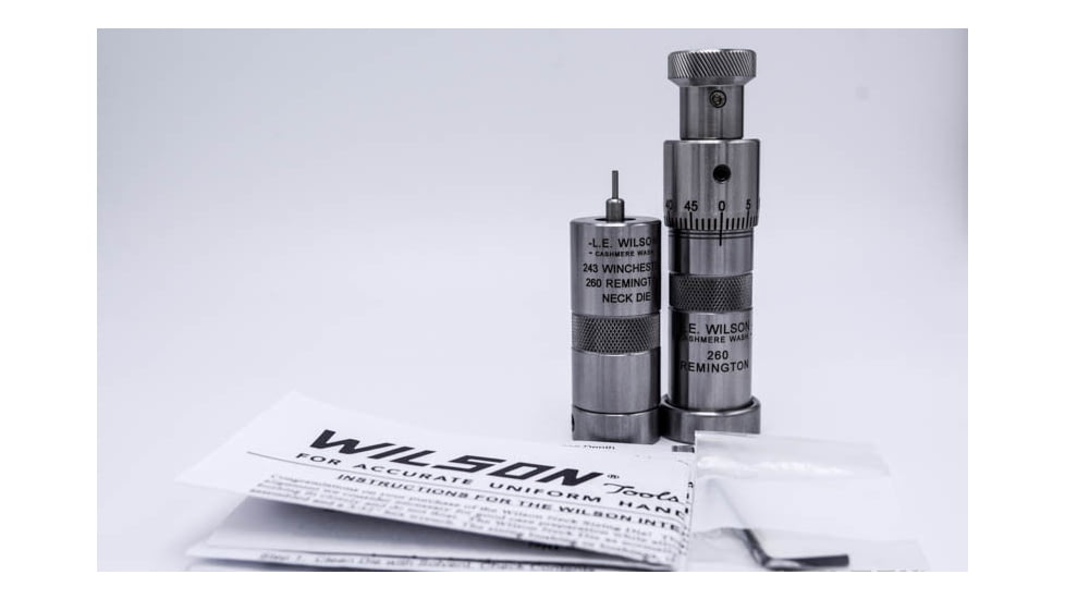 L.E. Wilson SKBN Die Kit, 6.5 Creedmoor, SKBN-65CRE