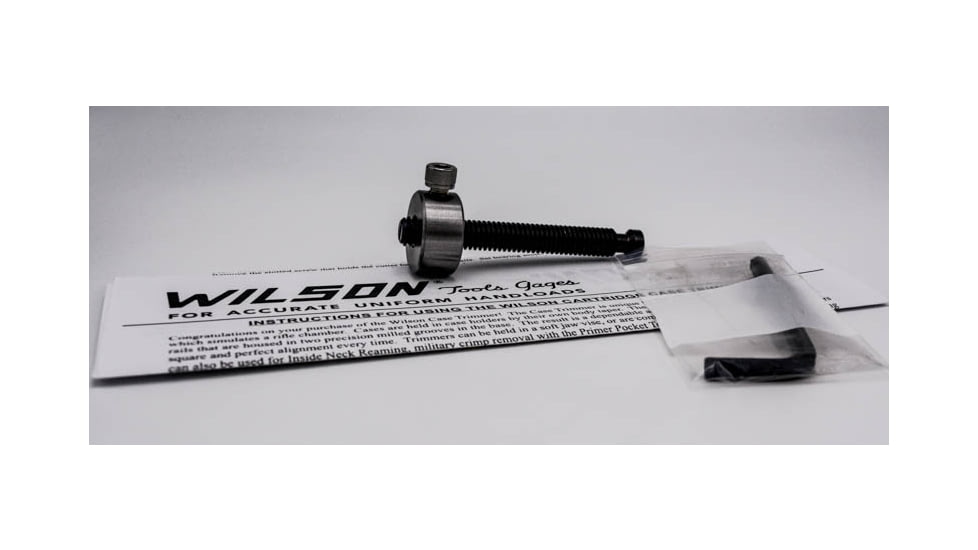 L.E. Wilson Standard Stop Nut Assy, Silver, CTP-STAM