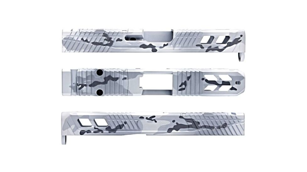 L2D Combat Catalyst Slide RMR Ready, Fits Glock 19 Gen 3, Alpine MultiCam Cerakote, LD-S-C-193-ALM