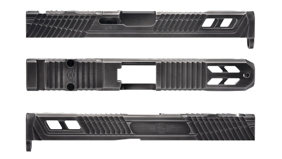 L2D Combat Catalyst Slide RMR Ready, Fits Glock 17 Gen 4, BattleWorn Cerakote, LD-S-C-174-BW
