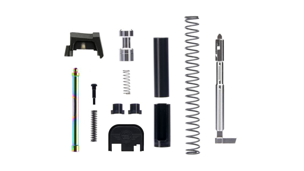 L2D Combat Competition Slide Parts Kit, Glock 9mm Gen 3-4, Chameleon, LD-PK-CSP-9-CML