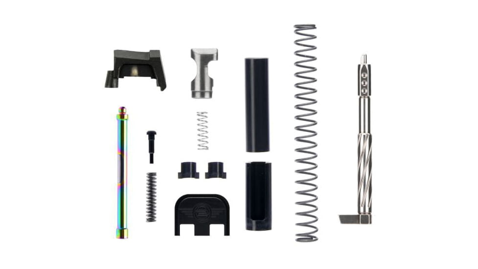 L2D Combat Enhanced Slide Parts Kit, Glock 9mm Gen 5, Chameleon, LD-PK-ESP-9-G5-CML