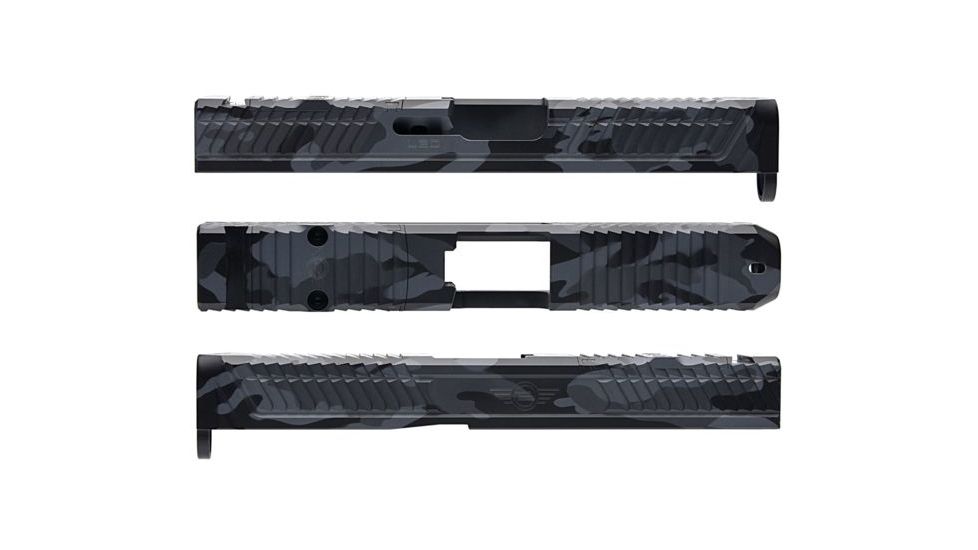 L2D Combat Evolution V2 Slide RMR Ready, Fits Glock 19 Gen 3, Dark MultiCam Cerakote, LD-S-E2-193-DM