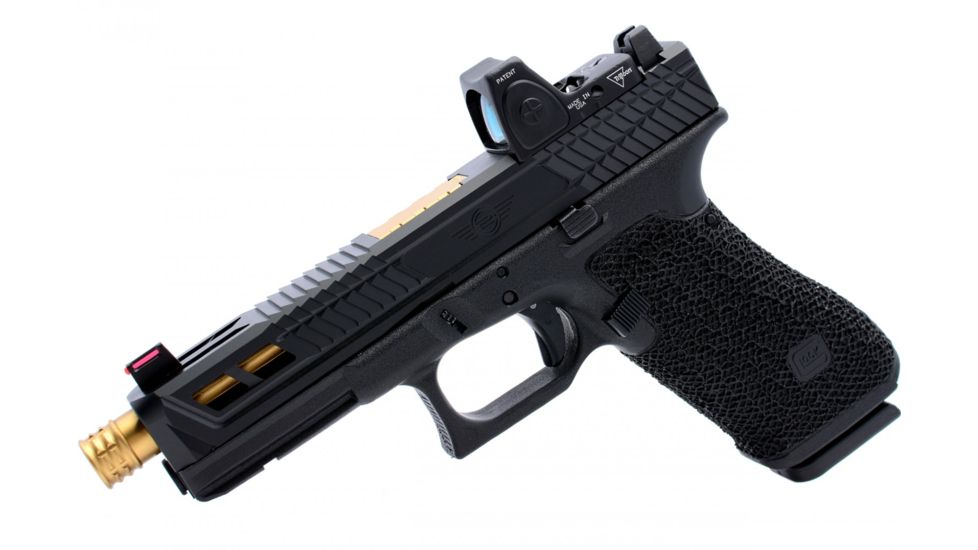 L2D Combat Glock 17 Gen3 Catalyst Slide, Black, LD-S-C-173-BLK