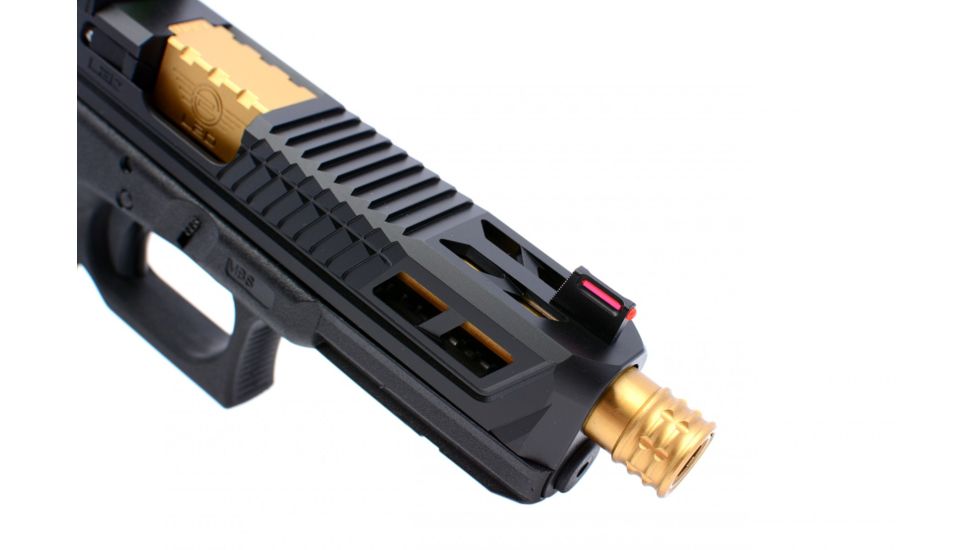 L2D Combat Glock 17 Gen3 Catalyst Slide, Black, LD-S-C-173-BLK