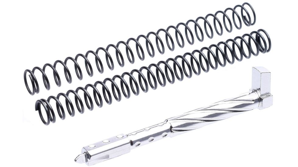 L2D Combat Glock 9mm/.40 S&amp;W/.357 SIG Enhanced Spiral Fluted Striker Kit, Except G43, Stainless, LD-PK-EFP-940-SS