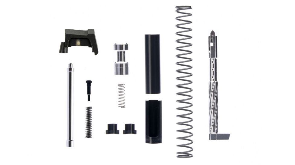 L2D Combat Glock 9mm/.40S&amp;W/.357 SIG Enhanced Upper Parts Kit, Except G43, Stainless, LD-PK-ESP-9-SS