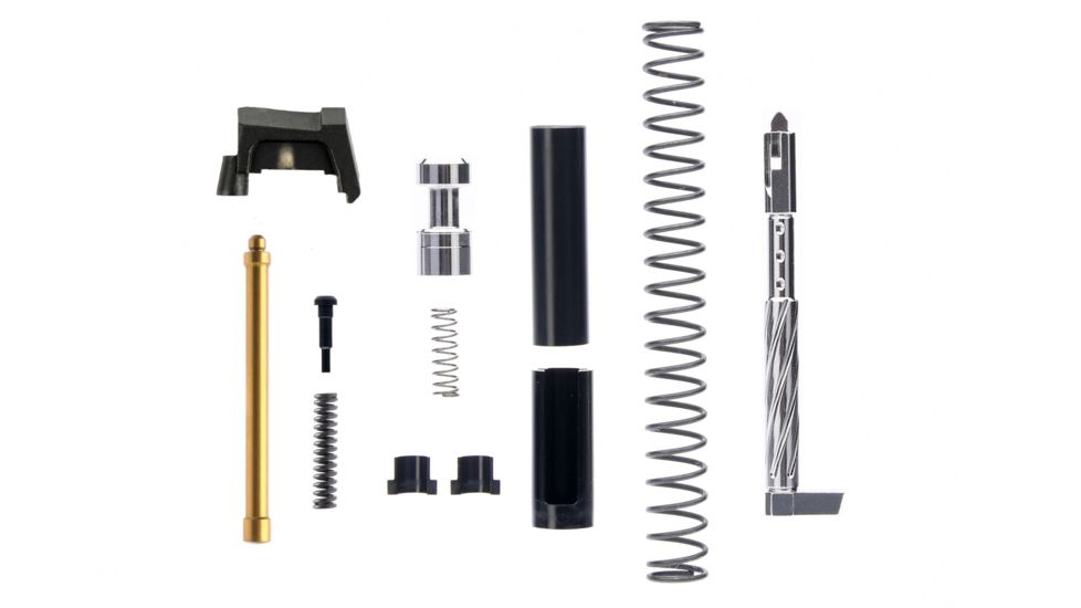 L2D Combat Glock 9mm Enhanced Upper Parts Kit, Except G43, Titanium Nitride, LD-PK-ESP-9-TIN