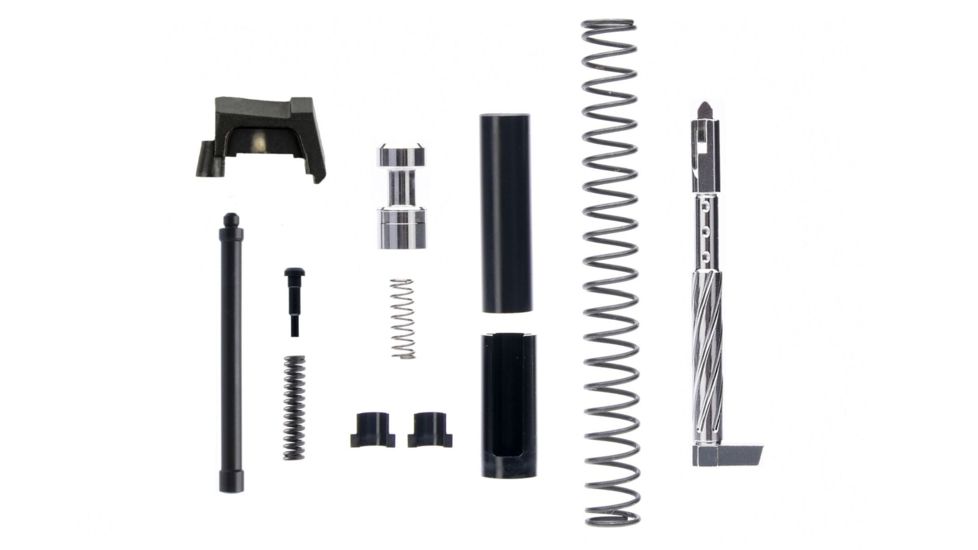 L2D Combat Glock 9MM Enhanced Upper Parts Kit, Black, Glock Gen 3 &amp; 4 9MM LD-PK-EUP-9-BLK