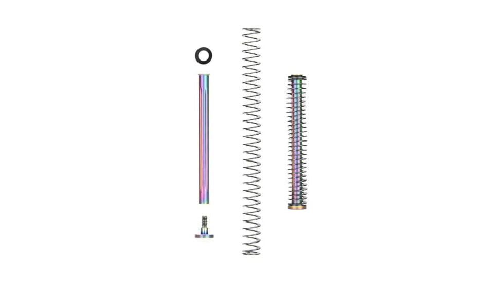 L2D Combat Guide Rod, Glock 17 Gen 3 Standard Frame, Stainless Fluted, Chameleon, LD-PK-GR-SF-CML