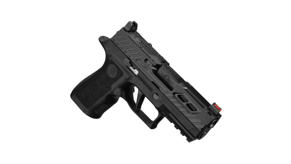 L2D Combat P320 X-Compact 3.6in Slide Assembly, Black, LD-CU-O-P320XC-F-BLK