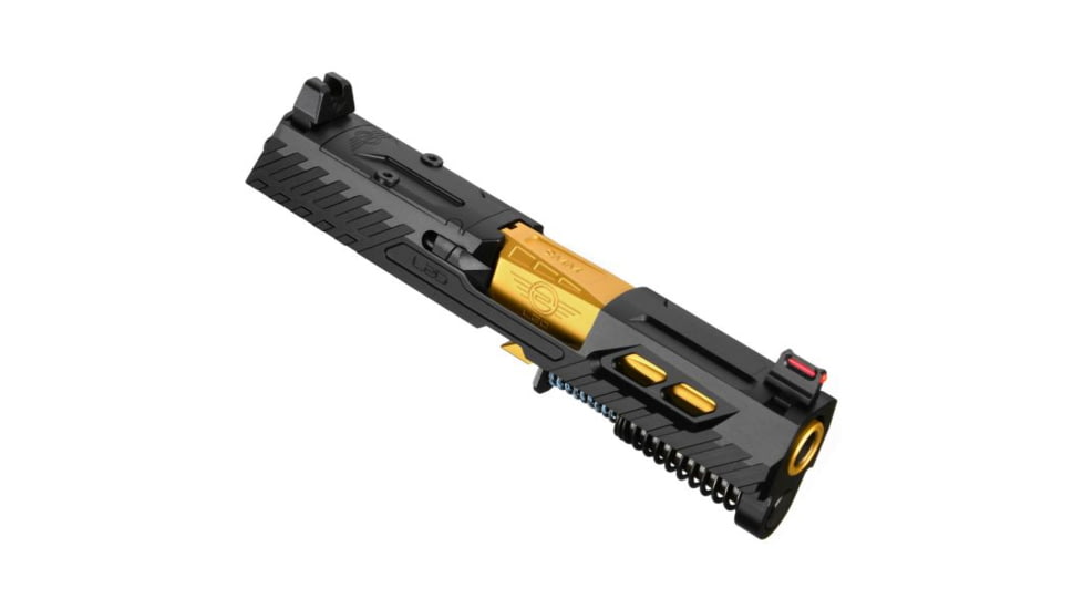 L2D Combat P320 X-Compact 3.6in Slide Assembly, Tin/Black, LD-CU-O-P320XC-F-TIN
