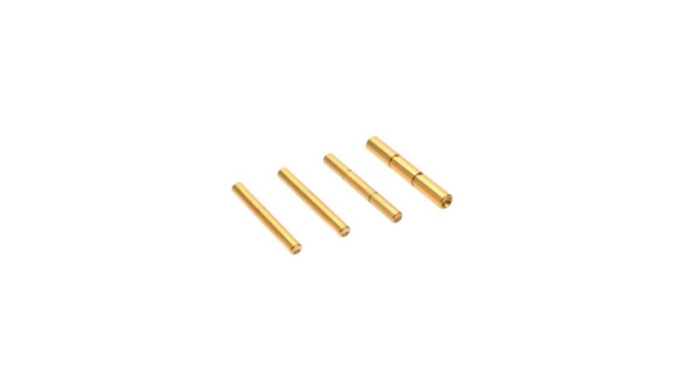 L2D Combat Pin Set Fits Glock P80 PF Series Frames, Titanium Nitride, LD-P-PS-P80-TIN