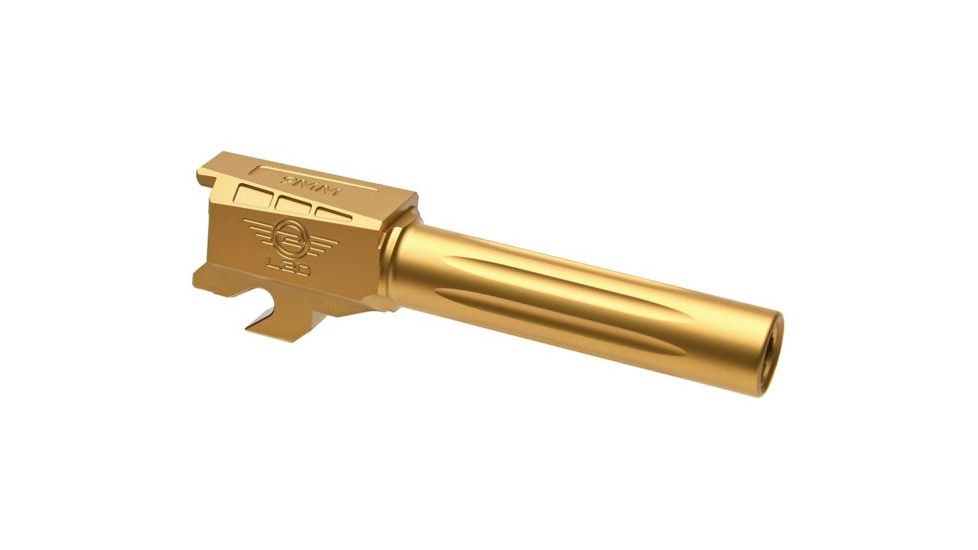 L2D Combat Precision Match Sig Sauer P320 Compact 9MM Fluted Barrel, Titanium Nitride, LD-BBL-PM-320C-F-TIN