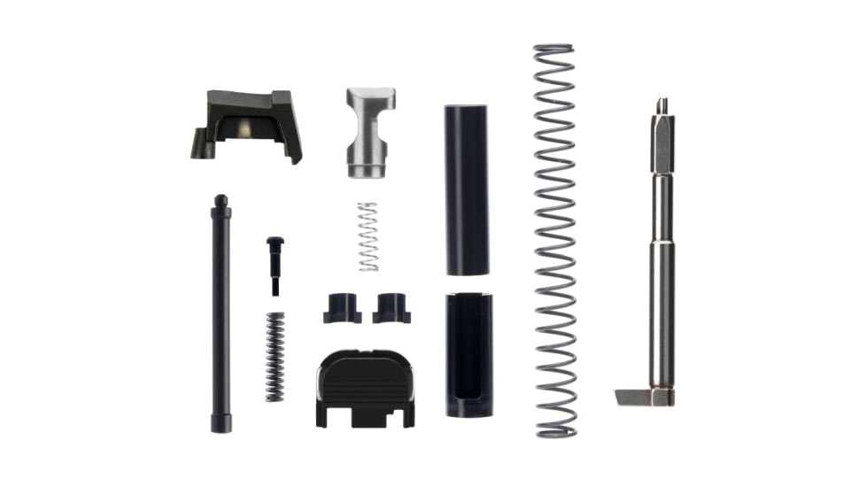 L2D Combat Slide Parts Kit, Glock 9mm Gen 5, Black, LD-PK-SP-9-G5-BLK