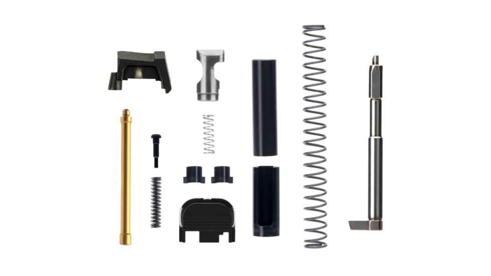 L2D Combat Slide Parts Kit, Glock 9mm Gen 5, Titanium Nitride, LD-PK-SP-9-G5-TIN