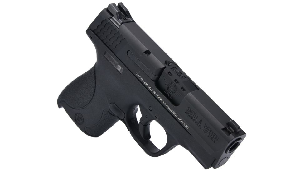 L2D Combat Smith &amp; Wesson M&amp;P Shield 9 Precision Match Fluted Barrel, Black, LD-BBL-PM-S9-F-BLK