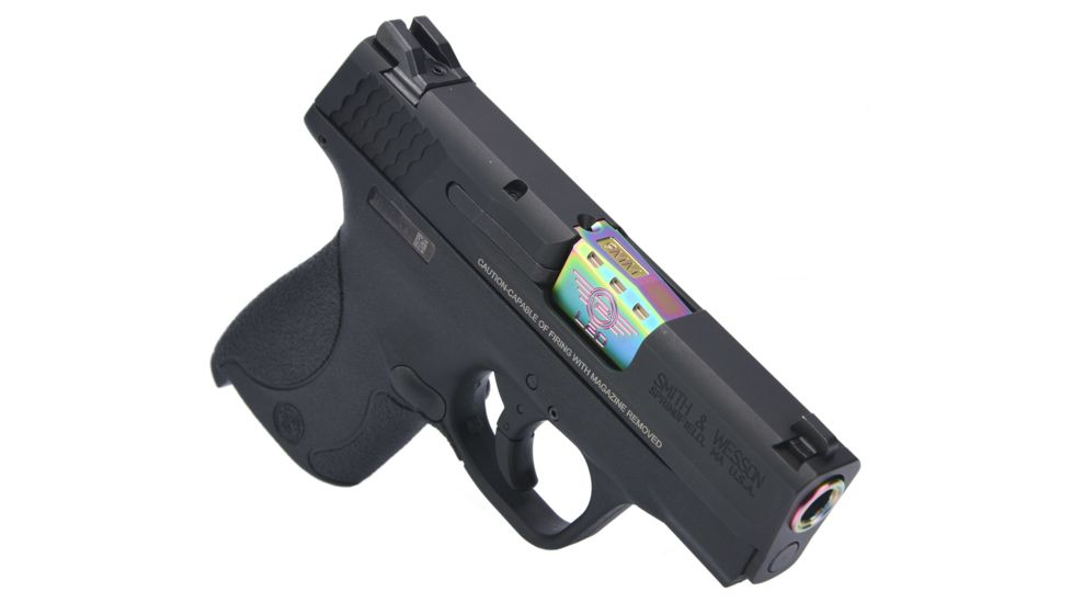 L2D Combat Smith &amp; Wesson M&amp;P Shield 9 Precision Match Fluted Barrel, Chameleon, LD-BBL-PM-S9-F-CML