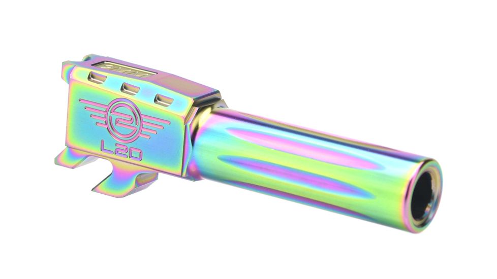 L2D Combat Smith &amp; Wesson M&amp;P Shield 9 Precision Match Fluted Barrel, Chameleon, LD-BBL-PM-S9-F-CML