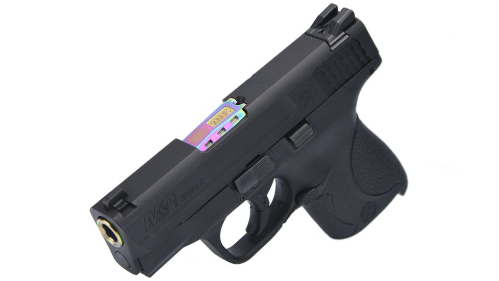 L2D Combat Smith &amp; Wesson M&amp;P Shield 9 Precision Match Fluted Barrel, Chameleon, LD-BBL-PM-S9-F-CML