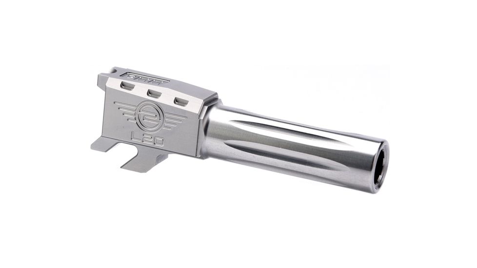 L2D Combat Smith &amp; Wesson M&amp;P Shield 9 Precision Match Fluted Barrel, Stainless, LD-BBL-PM-S9-F-SS