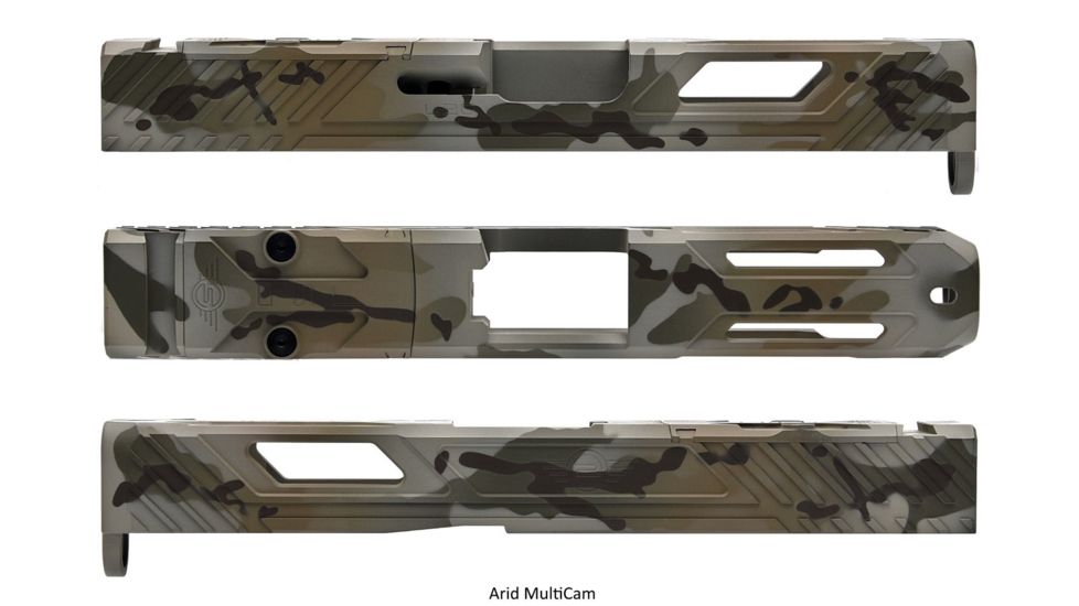 L2D Combat Tyton Slide RMR Ready, Fits Glock 19 Gen 3, Arid MultiCam LD-S-T-193-AM