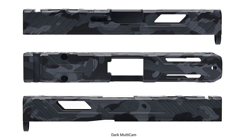 L2D Combat Tyton Slide RMR Ready, Fits Glock 19 Gen 3, Dark MultiCam LD-S-T-193-DM