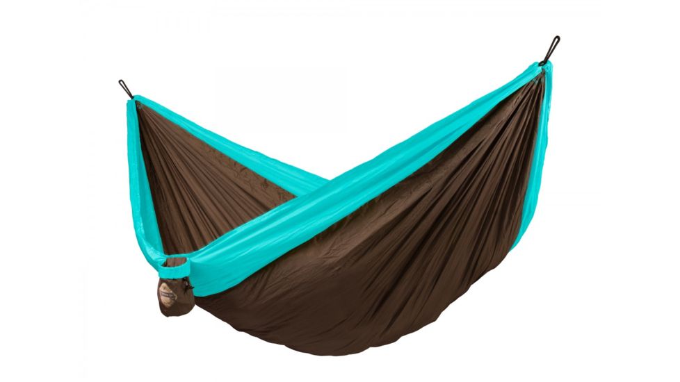 La Siesta Colibri Double Travel Hammock-Turquoise