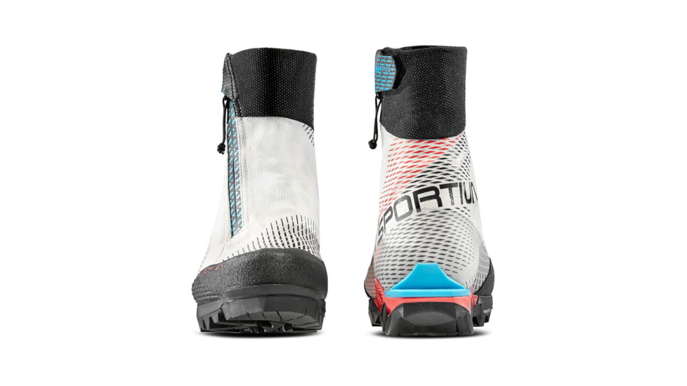 La Sportiva Aequilibrium Speed GTX Mountaineering Boots - Womens, White/Hibiscus, 41.5, 31I-000402-41.5