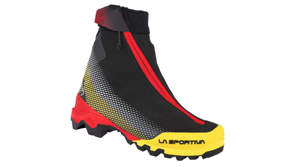 La Sportiva Aequilibrium Top GTX Mountaineering Shoes - Mens, Black/Yellow, 44, Medium, 21X-999100-44