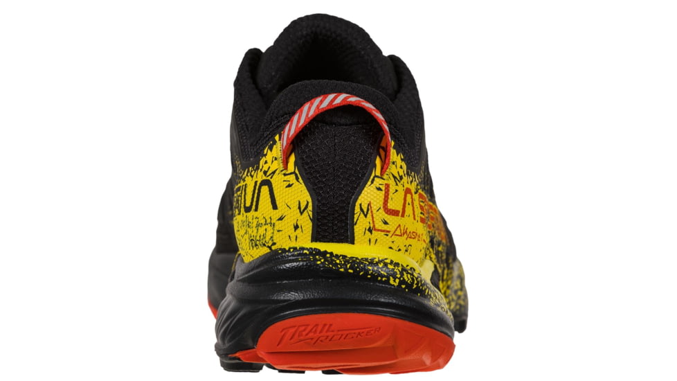 La Sportiva Akasha II Running Shoes - Mens, Black/Yellow, 47.5, 56A-999100-47.5