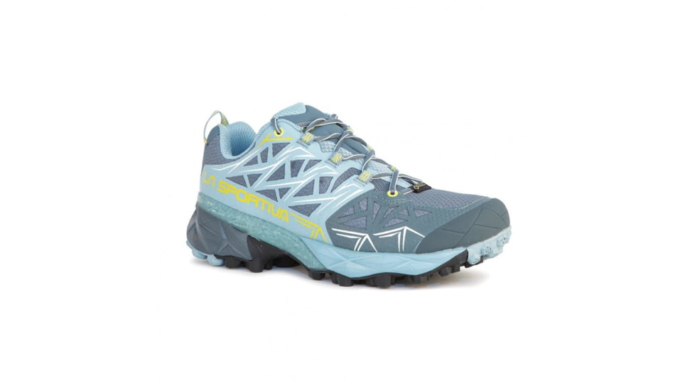 La Sportiva Akyra Gtx Trail Running Shoe - Womens, Slate/Sulphur, 36, 36J-903702-36