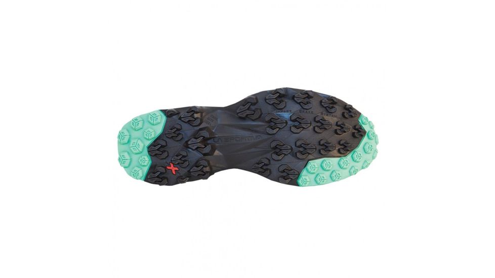 La Sportiva Akyra Trail Running Shoe - Womens, Slate/Jade Green, 38.5, 36E-903704-38.5