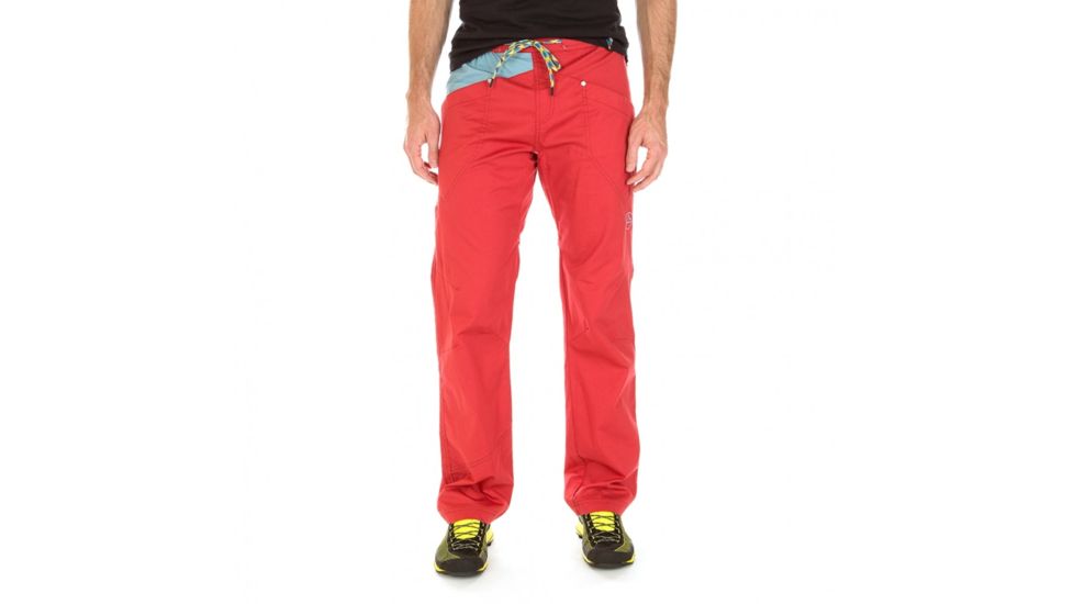La Sportiva Bolt Pant - Men's, Cardinal Red/Stone Blue, Extra Large H58-307904-XL