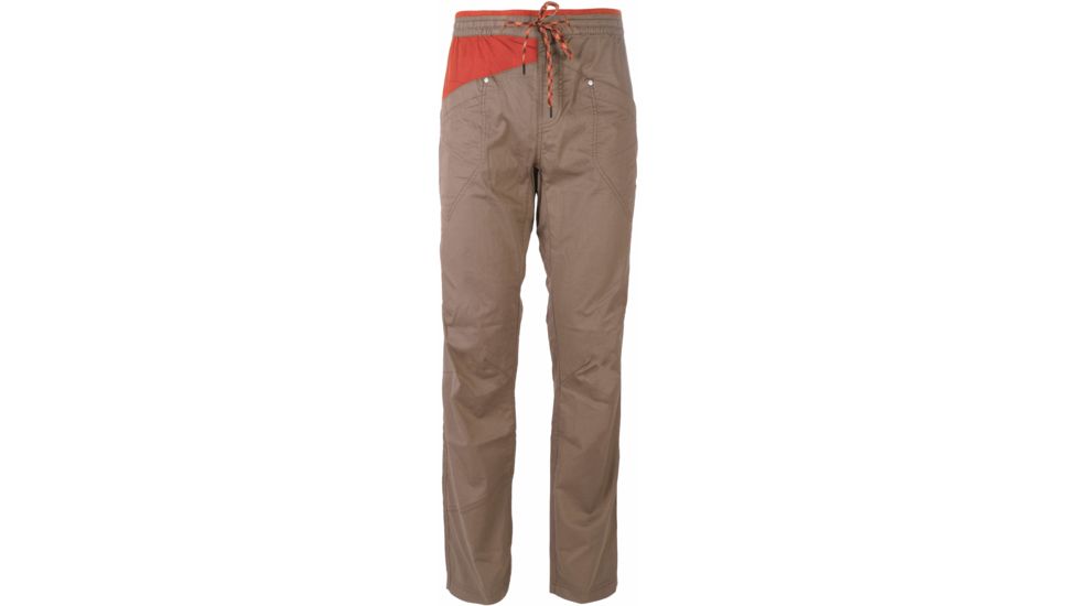 La Sportiva Bolt Pant - Men's-Taupe/Brick-X-Large