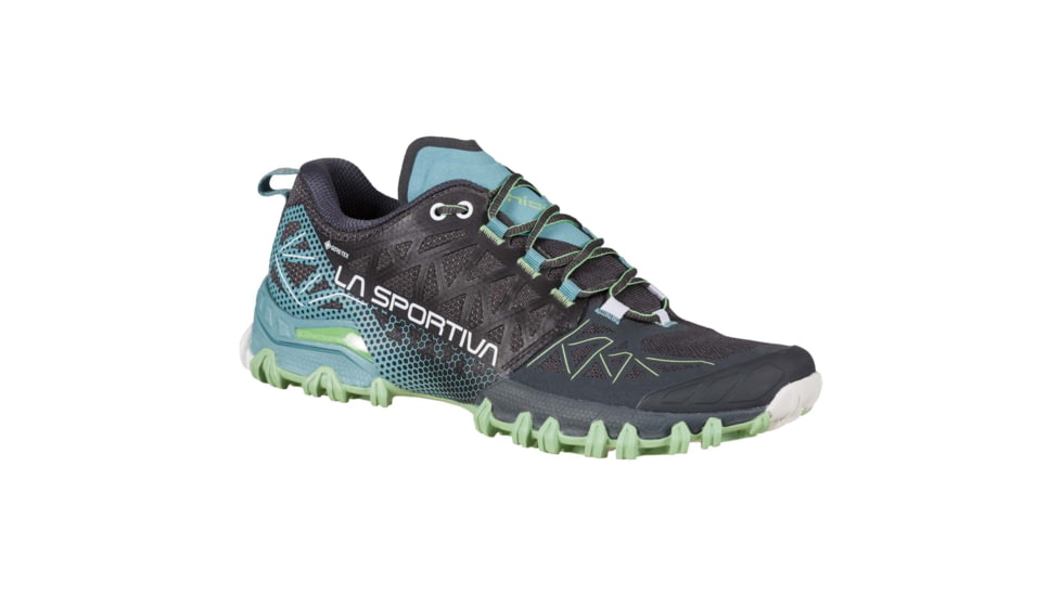 La Sportiva Bushido II GTX Running Shoes - Womens, Carbon/Mist, 43, 46Z-900912-43