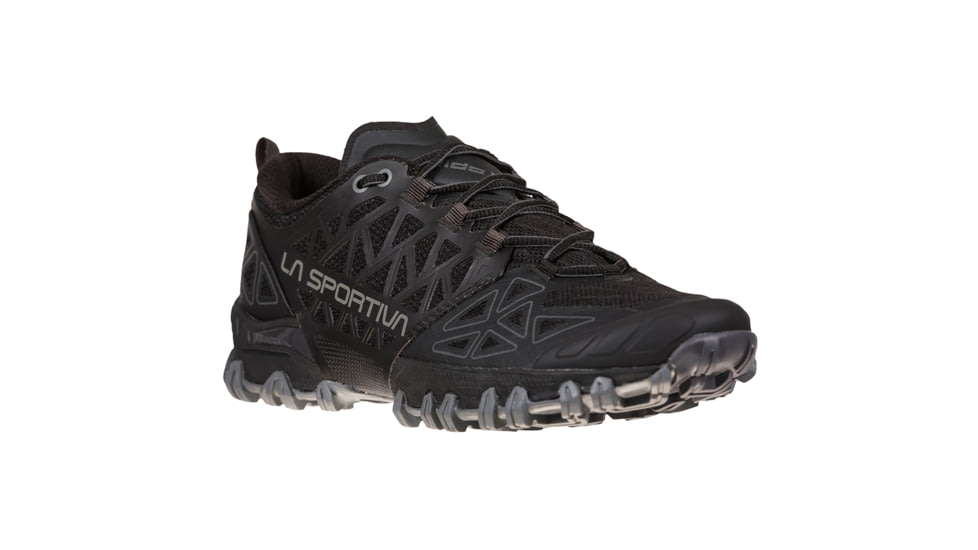 La Sportiva Bushido II Running Shoes - Womens, Black/Carbon, 40.5, 36T-999900-40.5