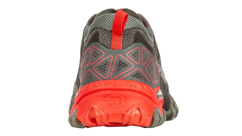 La Sportiva Bushido II Running Shoes - Womens, Carbon/Hibiscus, 38, 36T-900402-38