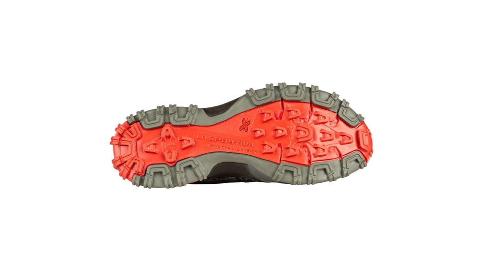 La Sportiva Bushido II Running Shoes - Womens, Carbon/Hibiscus, 38, 36T-900402-38