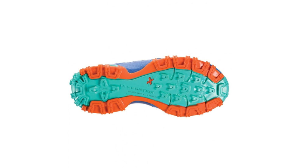 La Sportiva Bushido II Trailrunning Shoes - Womens, Marine Blue/Aqua, 36, 36T-612615-36
