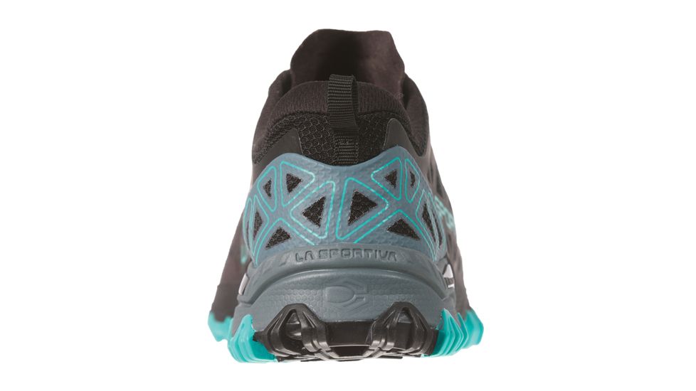La Sportiva Bushido II Trailrunning Shoes - Womens, Slate/Aqua, 38, 36T-903615-38