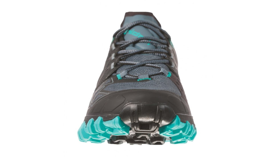 La Sportiva Bushido II Trailrunning Shoes - Womens, Slate/Aqua, 36, 36T-903615-36