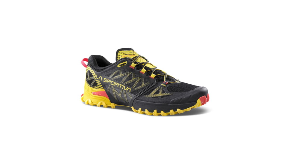 La Sportiva Bushido III Road Running Shoes - Mens, Black/Yellow, 45, 56S-999100-45