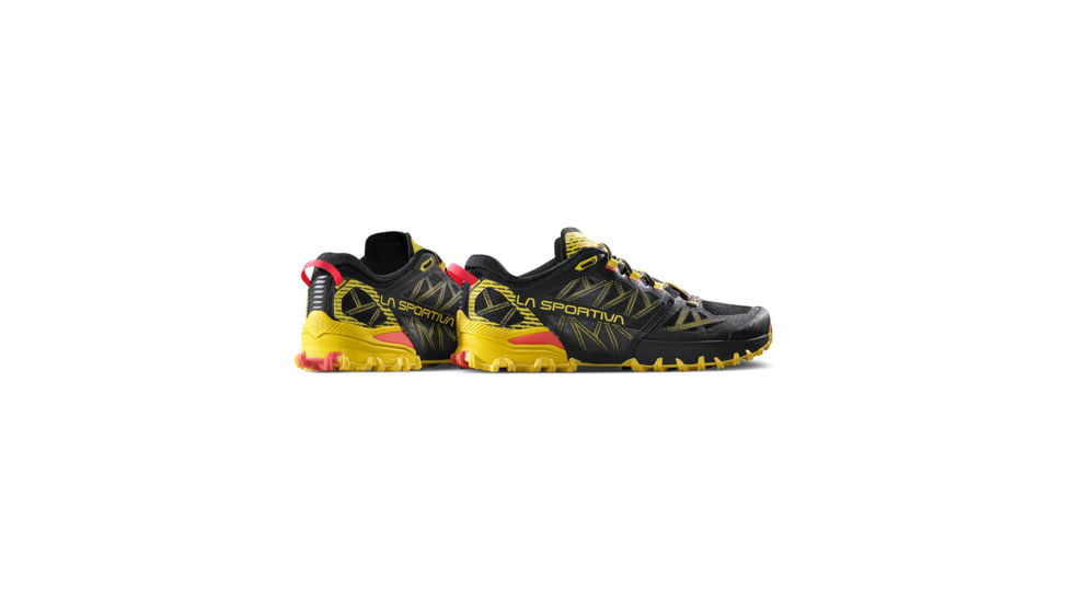 La Sportiva Bushido III Road Running Shoes - Mens, Black/Yellow, 45, 56S-999100-45