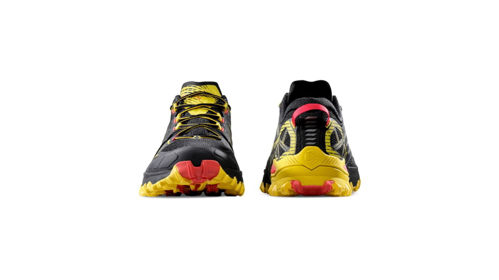 La Sportiva Bushido III Road Running Shoes - Mens, Black/Yellow, 45, 56S-999100-45