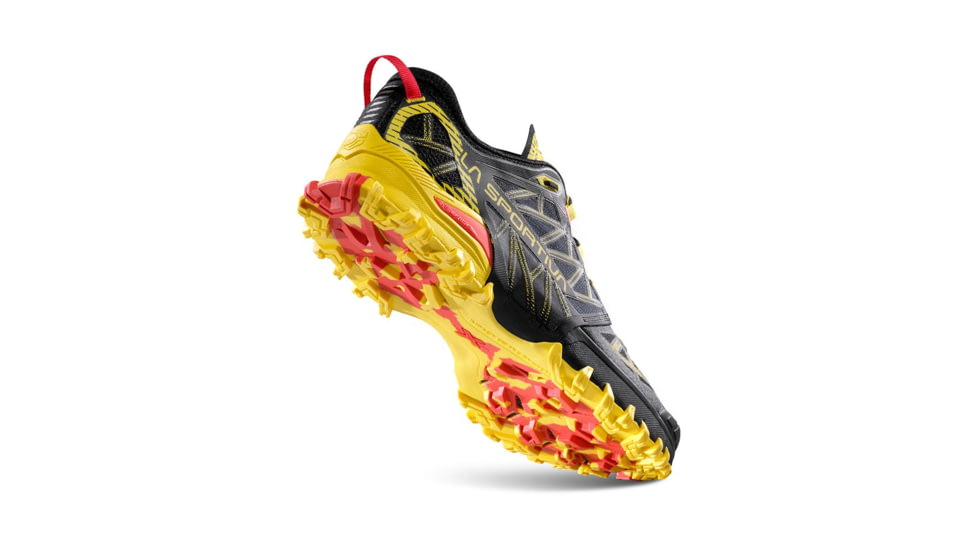 La Sportiva Bushido III Road Running Shoes - Mens, Black/Yellow, 45, 56S-999100-45