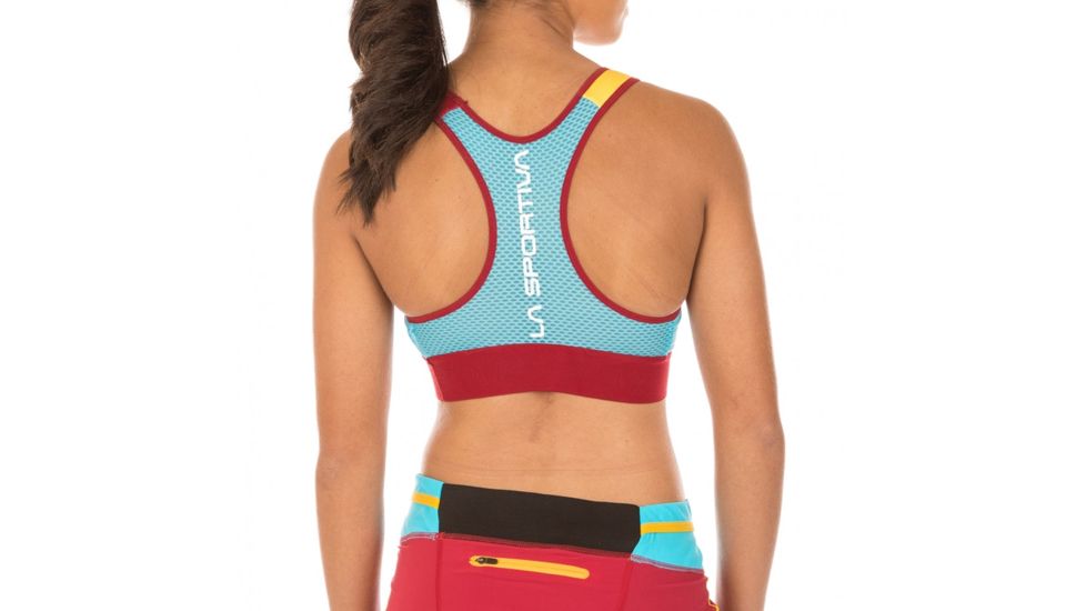 La Sportiva Captive Top - Women's, Malibu Blue/Berry, Large K77-602303-L